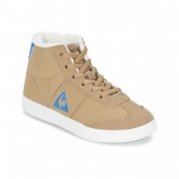 Le Coq Sportif Tacleone Mid Gs Boy Beige Chaussures Basket Montante Enfant Bonnes Affaires